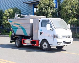 程力牌CL5043ZZZBEV型纯電(diàn)动自装(zhuāng)卸式垃圾車(chē)